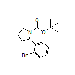 2-(2-Bromophenyl)-1-Boc-pyrrolidine