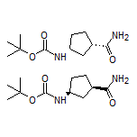 cis-3-(Boc-amino)cyclopentanecarboxamide