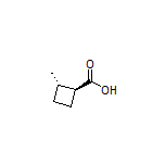 (1S,2S)-2-Methylcyclobutanecarboxylic Acid