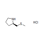 (R)-2-[(Methylthio)methyl]pyrrolidine Hydrochloride