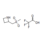 2-[(Methylsulfonyl)methyl]azetidine Trifluoroacetate