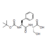 N-[(1,1-Dimethylethoxy)carbonyl]-L-phenylalanyl-L-serine