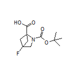 2-Boc-4-fluoro-2-azabicyclo[2.1.1]hexane-1-carboxylic Acid