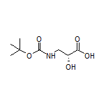 (R)-3-(Boc-amino)-2-hydroxypropanoic Acid