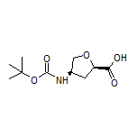 (2R,4R)-4-(Boc-amino)tetrahydrofuran-2-carboxylic Acid