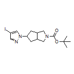 2-Boc-5-(4-iodo-1H-pyrazol-1-yl)octahydrocyclopenta[c]pyrrole