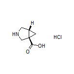 (1R,5R)-3-Azabicyclo[3.1.0]hexane-1-carboxylic Acid Hydrochloride