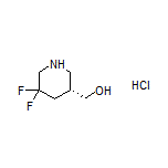 (R)-(5,5-Difluoro-3-piperidyl)methanol Hydrochloride