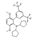 Dicyclopentyl[3,6-dimethoxy-3’,5’-bis(trifluoromethyl)-[1,1’-biphenyl]-2-yl]phosphine