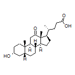 (R)-4-[(3R,5R,8R,9S,10S,13R,14S,17R)-3-Hydroxy-10,13-dimethyl-12-oxohexadecahydro-1H-cyclopenta[a]phenanthren-17-yl]pentanoic Acid