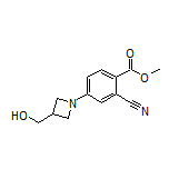 Methyl 2-Cyano-4-(3-(hydroxymethyl)azetidin-1-yl)benzoate