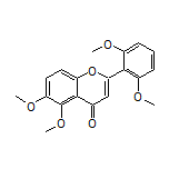 2-(2,6-Dimethoxyphenyl)-5,6-dimethoxy-4H-chromen-4-one