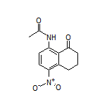 N-(4-Nitro-8-oxo-5,6,7,8-tetrahydro-1-naphthyl)acetamide