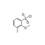 2-Methoxy-3-methyl-1-benzenesulfonyl Chloride