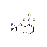 3-Methyl-2-(trifluoromethoxy)-1-benzenesulfonyl Chloride