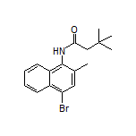 N-(4-Bromo-2-methyl-1-naphthyl)-3,3-dimethylbutanamide