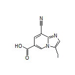 8-Cyano-3-iodoimidazo[1,2-a]pyridine-6-carboxylic Acid