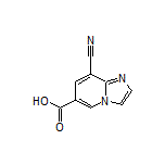 8-Cyanoimidazo[1,2-a]pyridine-6-carboxylic Acid