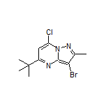 3-Bromo-5-(tert-butyl)-7-chloro-2-methylpyrazolo[1,5-a]pyrimidine