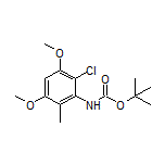 N-Boc-2-chloro-3,5-dimethoxy-6-methylaniline