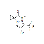 Methyl 1-[4-Bromo-3-(trifluoromethyl)-1H-pyrazol-1-yl]cyclopropane-1-carboxylate