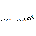 4-Nitrophenyl 3,6,9,12-Tetraoxapentadec-14-yn-1-yl Carbonate