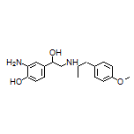 2-Amino-4-[1-hydroxy-2-[[1-(4-methoxyphenyl)-2-propyl]amino]ethyl]phenol