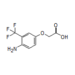 2-[4-Amino-3-(trifluoromethyl)phenoxy]acetic Acid