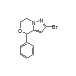 2-Bromo-4-phenyl-6,7-dihydro-4H-pyrazolo[5,1-c][1,4]oxazine