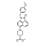 Methyl 1-[1-(4-Methoxybenzyl)-2-oxo-1,2-dihydrobenzo[cd]indol-6-yl]piperidine-4-carboxylate