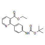 Ethyl 2-[4-(Boc-amino)phenyl]nicotinate