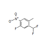 1-(Difluoromethyl)-5-fluoro-2-methyl-4-nitrobenzene