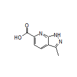 3-Methyl-1H-pyrazolo[3,4-b]pyridine-6-carboxylic Acid