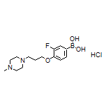 3-Fluoro-4-[3-(4-methyl-1-piperazinyl)propoxy]phenylboronic Acid Hydrochloride