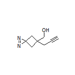 [5-(Prop-2-yn-1-yl)-1,2-diazaspiro[2.3]hex-1-en-5-yl]methanol