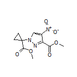 Methyl 1-[1-(Methoxycarbonyl)cyclopropyl]-4-nitro-1H-pyrazole-3-carboxylate