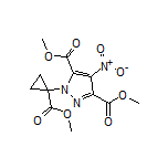 Dimethyl 1-[1-(Methoxycarbonyl)cyclopropyl]-4-nitro-1H-pyrazole-3,5-dicarboxylate