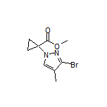 Methyl 1-(3-Bromo-4-methyl-1H-pyrazol-1-yl)cyclopropane-1-carboxylate