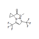 Methyl 1-[3,5-Bis(trifluoromethyl)-1H-pyrazol-1-yl]cyclopropane-1-carboxylate