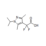 2,2-Difluoro-2-(1-isopropyl-3,5-dimethyl-4-pyrazolyl)acetic Acid