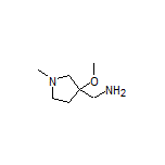 (3-Methoxy-1-methylpyrrolidin-3-yl)methanamine