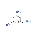 6-Amino-4-(aminomethyl)pyridine-2-carbonitrile