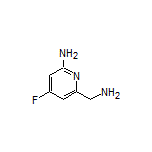 6-(Aminomethyl)-4-fluoropyridin-2-amine