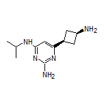 6-(cis-3-Aminocyclobutyl)-N4-isopropylpyrimidine-2,4-diamine