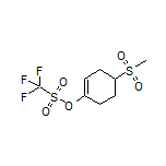 4-(Methylsulfonyl)cyclohex-1-en-1-yl Trifluoromethanesulfonate