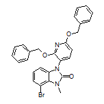 1-[2,6-Bis(benzyloxy)-3-pyridyl]-4-bromo-3-methyl-1H-benzo[d]imidazol-2(3H)-one