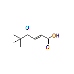 (E)-5,5-Dimethyl-4-oxo-2-hexenoic Acid