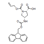(4s)-4-(Fmoc-amino)-1-allyloxycarbonyl-L-proline