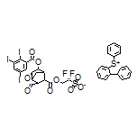 5-Phenyl-5H-dibenzo[b,d]thiophen-5-ium 1,1-Difluoro-2-[[2-oxo-6-[(2,3,5-triiodobenzoyl)oxy]hexahydro-2H-3,5-methanocyclopenta[b]furan-7-carbonyl]oxy]ethanesulfonate