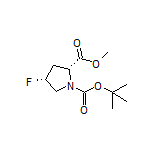 Methyl (2R,4R)-N-Boc-4-fluoropyrrolidine-2-carboxylate
